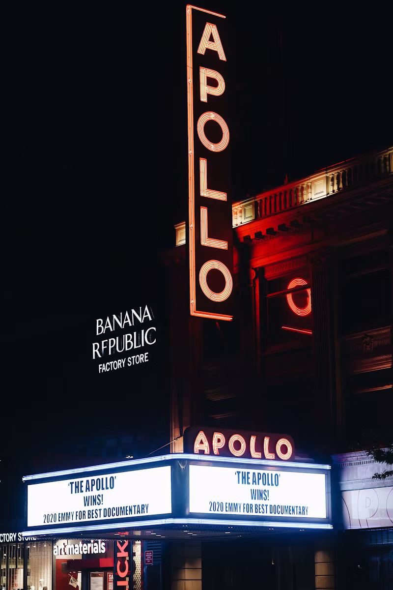 The Apollo Theater — epicenter of the Harlem Renaissance